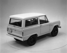 1966 Ford Bronco in Studio